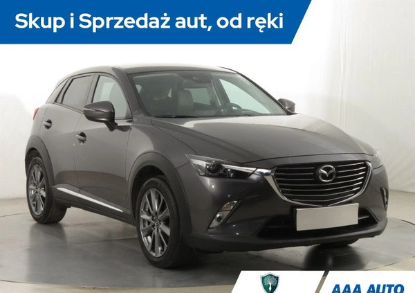 Mazda CX-3 cena 68000 przebieg: 114468, rok produkcji 2017 z Krzanowice małe 232